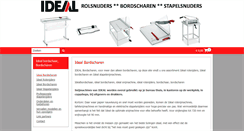 Desktop Screenshot of idealbordscharen.nl