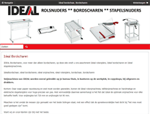 Tablet Screenshot of idealbordscharen.nl